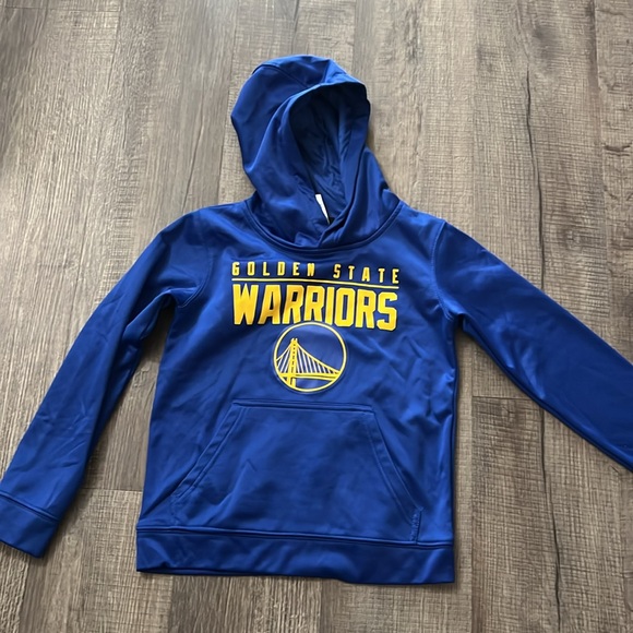 Boys Golden State Warriors hoodie and Curry T-shirt size 8 - Picture 2 of 6